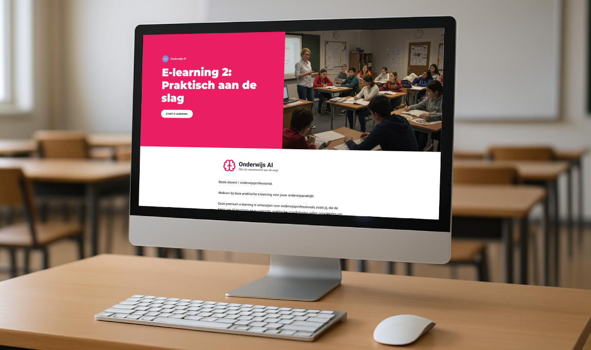 AI in het onderwijs... Je kunt er niet meer omheen